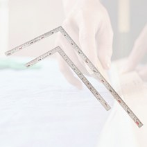 원단 제도 30cm직각자 50cm 재단용 기역자, 사이즈, 30cm