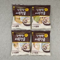 영자어묵 간편한 어묵전골 (320g /소스포함), 4봉