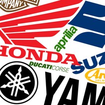 투온 바이크스티커 오토바이스티커 혼다스티커 야마하스티커 스즈끼스티커, 에스와이엠, 블루