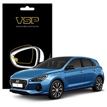 [바보사랑] 현대 2017 i30 사이드미러 방수 발수필름 2매, 사이즈종류:사이드미러(97x97mm)2매