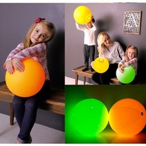[색동비치볼] 샤니볼3 야광 LED 비치발리볼 소프트 에어 볼, 샤니볼 1