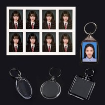 아크릴 부자재 포카홀더 홀더 만들기 사진 키링 증사 878EA