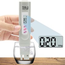 디지털 PH 수소 아쿠아리움 TSD 테스트펜 농도 오염 고정밀 식수정화, 단품, 1개