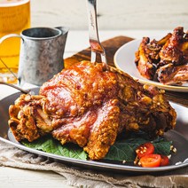 [육심당]제주산 흑돼지로 만든 통족발슈바인학센 몽다리 900g 2인분, 없음