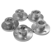 단단한 플랜지 커플링 모터 가이드 샤프트 커플러 전송 커넥터 샤프트 베어링 3/3.17mm 4mm 5mm 6/6.35mm 7mm 8mm 10mm 11mm 12mm, 2.3mm