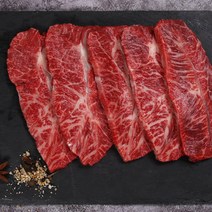 한우1++(9)등급 상위1% 투뿔 마블넘버9 꽃등심 채끝 안심 갈비살 부채살 육회 불고기, 1개, 07_부채살150g