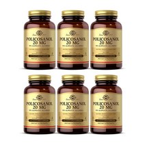 솔가 폴리코사놀 20mg 100캡슐 x6, 100개입, 6개