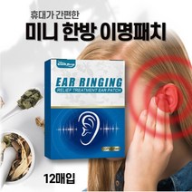 미니 한방 귀 이명 소리 난청 패치 귓속 이석증 메니에르 원인 증상 어지러움증 치료 법