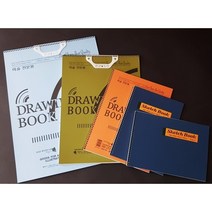 스케치북 200g 180g 전문가용 미술전문 드로잉북 4절 5절 8절 A4 16절 미술학원, A4_상철, 스케치북_200g