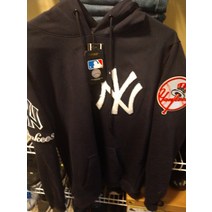 프로 스탠드ard MLB 뉴욕 양키스 Logo Navy P/O 후드티 LNY531152-MDNVY