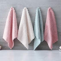 위더스 10장 극세사 물먹는 마법행주 대형30cmX30cm 잘 닦이는행주 업소 식당 급식 적극추천 주방행주 요술행주 벨벳행주 청소용품