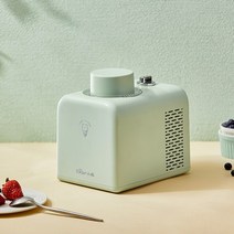 아이스크림머신 젤라또머신 전기 스크림 기계 가정용 슬러시 순대 밀크 쉐이크 용 미니, 연한 초록색, 220-240v, 영국