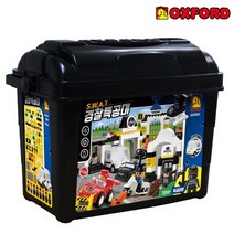 옥스포드 SW2681 SWAT 경찰특공대/스와트 토들블록 유아블록 대형블록, (옥스포드) SW2681 경찰특공대