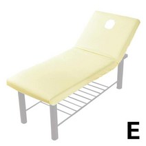 마사지침대 베드 접이식 마사지용품 마사지 테이블 천으로 침대 시트 미용실 스파 침대 시트 얼굴 구멍 순수 컬러 마사지 테이블 천으로 침대, e