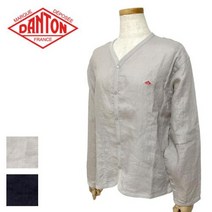 단톤가디건 린넨 셔츠 가디건 Lady danton-a0486pwc