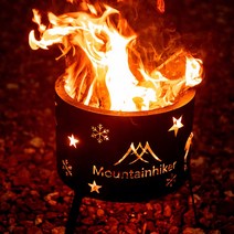 캠핑 불멍 원형 화로대 캠프 미니 휴대용 2종, 상세페이지 참조