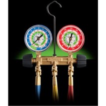 Hilmor 2VB2240441OH - 2-Valve Basic Manifold with 60 Refrigeration Hoses (Catalog 1932650), One Size, One Color