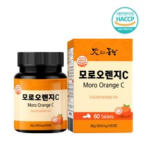 맛있는동행 모로오렌지 모로 블러드 추출물 추출정 60정 1개월분, 1개