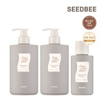 [씨드비] 채우담 탈모 샴푸 더블 기획세트 (샴푸 100ml 증정), 1세트