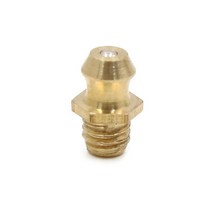 그리스 Uxcell 4-40pcs m6 스레드 1mm 피치 황동 스트레이트 45도 니플, 똑바로, 4개