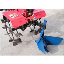 경운기배토기 쟁기 밭갈기 밭고랑 쇠스랑 밭관리기, 높이 조절 오프너 바퀴 포함