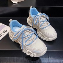 2022년 어글리슈즈 여성 키높이 운동화 5.5cm 통굽 운동화 다리 길어 보이는 신발