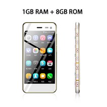 Ulcool U2 4g LTE 스마트폰 3.15인치 슈퍼 미니폰 3gb RAM 32gb ROM Android 8.1 GPS 구글페이 학생 소형 휴대폰, 1GB+8GB, 흰색