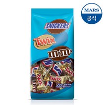 스니커즈 믹스드 패밀리 팩 초코바, 1개, 1000g