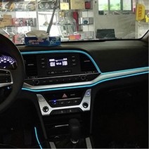 차량용 LED 실내 무드등 튜닝 3M 올란도 제네시스 G80 k3 올뉴쏘렌토 그렌져XG 스포티지 싼타페TM k7 아반떼MD TG NF소나타 램프 포터 말리부 트랙스, a28 3M 스카이 시거잭형