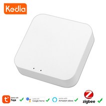 Aubess-Tuya ZigBee 3.0 프로토콜 게이트웨이 허브 브리지 스마트 라이프 앱 홈 무선 리모컨 알렉사 구글, 01 1Pcs