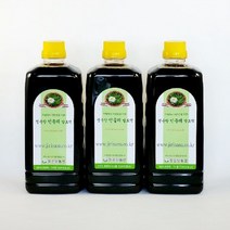 청운당농산 국산 흰민들레차 발효액 3병 지리산 하얀 민들레즙, 900ml