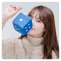 ZNW052794스펀지주사위(중)10cm블루 스펀지 대형주사위 게임