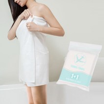유진 일회용 수건 롤수건 여행용 얼굴 샤워 세면 세안 캠핑 목욕 호텔 해외 타올 휴대용 휴가 타월, 03 일회용 수건(1+1) 1개, 1