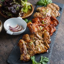 춘천 샘토참숯닭갈비, 마카소금맛 2인분