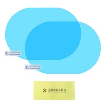 SUV 차량 후면 뷰 미러 방우 방지 필름 안티 포그 명확한 보호 창 스티커, ES
