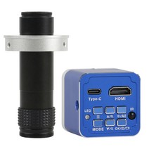UHD 12MP 4K 1080P HDMI c타입 PC 소니 IMX377 산업용 전자 디지털 미니 비디오 현미경 카메라 전화 PCB 납땜, 1 건, with 120x Lens