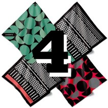 언더72 골프 타올 선물 세트 릴타올 4매