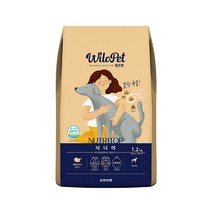 유한양행 윌로펫 뉴트리탑 말랑육즙 소프트 사료 1.2kg (7살이상/노령견), 시니어, 1개