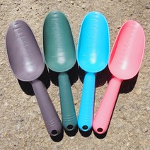 컬러 모종삽(플라스틱 꽃삽)소/대, 모종삽(대), 그레이