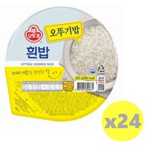 오뚜기 맛있는 오뚜기밥 200g x 24 간편밀키트 야외단체 캠핑 한국, 상세페이지 참조, 상세페이지 참조, 상세페이지 참조