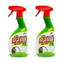 피죤 무균무때 강력 곰팡이제거 세정제x2 거품타입 허브향 곰팡이제거제, 피죤 무균무때 곰팡이제거제500ml x 2
