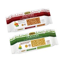 크릭 크래커 토마토 앤 바질 250g + 올리브오일 앤 로즈마리 250g, 2세트