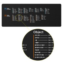 단축키 장패드 데스크매트, JP03.일러+포토샵