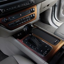 기아 올뉴카니발 카본 스티커 기어 오디오 도어커버, G TYPE (순정 19인치 휠마스크), 05. 와인카본