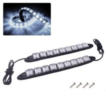 2pcs 마린 보트 Led 스트립 조명 카약 요트 탐색 조명 낚시 보트 갑판 조명 IP67 방수, 하얀색