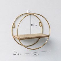 9타입 무지주 벽선반 철제 벽걸이 장식장 무타공 책장 설치 HS3, 20CM)NO.8(WS3)