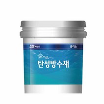 KCC 숲으로 탄성방수재 플러스 16kg 수용성 탄성 도막 방수재, 회색