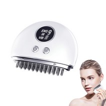 Mankiw 맨큐 두피 마사지기 EMS미세전류 고주파 진동 전신사용, 화이트