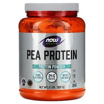 Now Foods (나우 푸드) Sports 완두콩 단백질 순수 무맛 340g(12oz), 340.19 g, 내추럴 무향