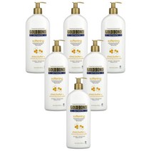 골드 본드 Gold Bond 얼티밋 스킨 테라피 로션 소프트닝 시어 + 코코넛오일 코코아버터 566g(20oz), 6개